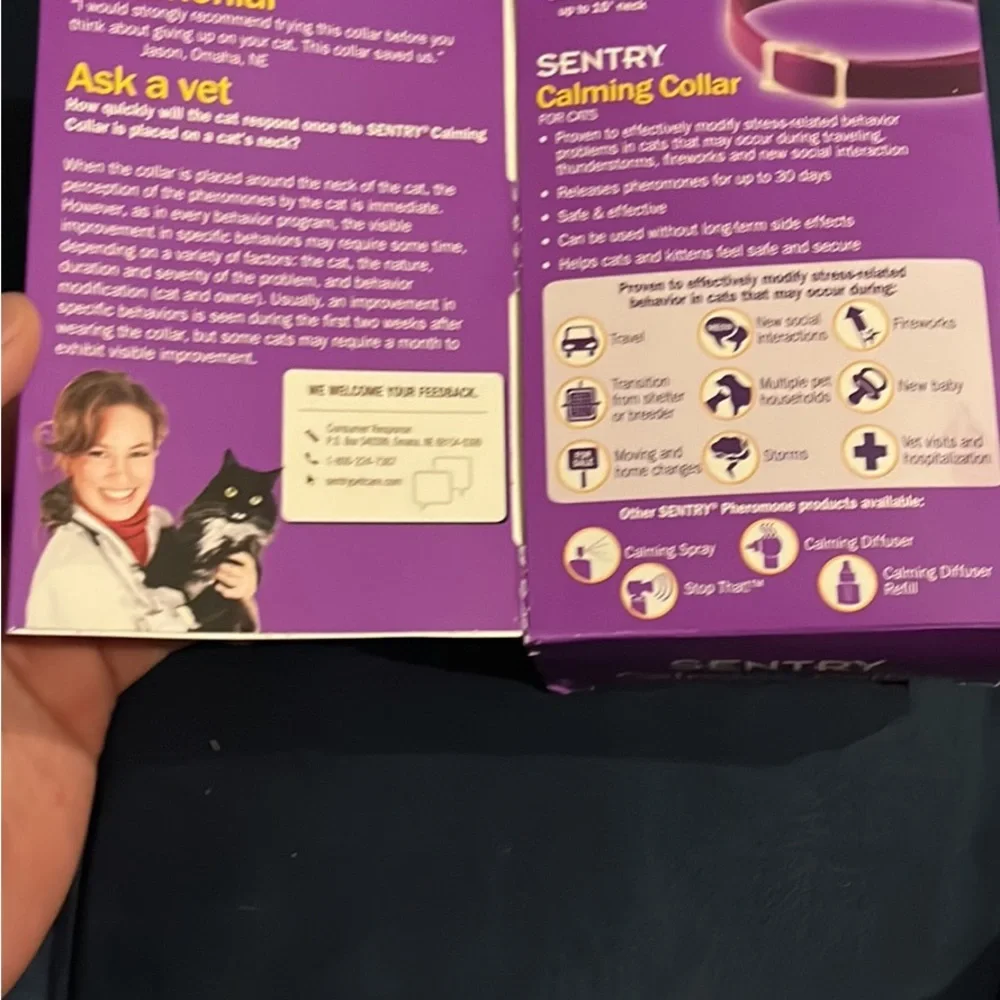Sentry Calming Collar for Cats